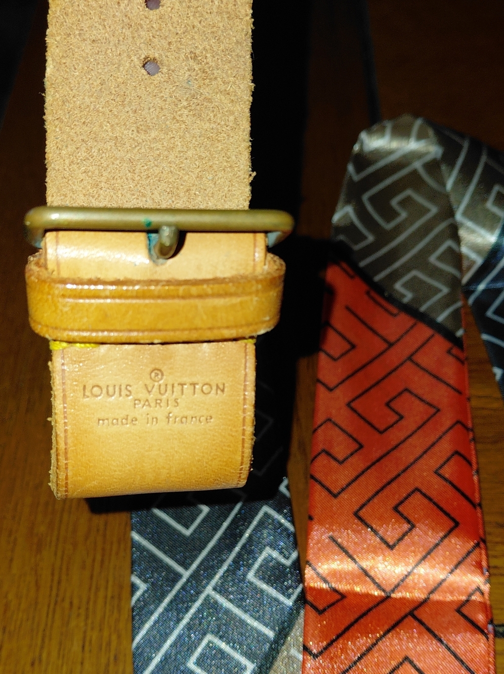 Louis Vuitton "Poignet" Handle Holder PLUS TWILLY (FENDI-look) Nwot